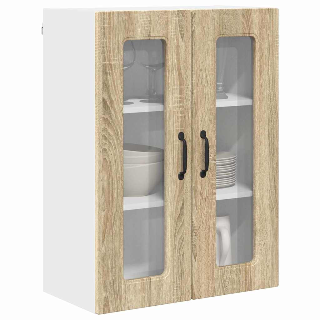 Kitchen Wall Cabinet Sonoma Oak 60 x 31 x 80 cm Engineered Wood